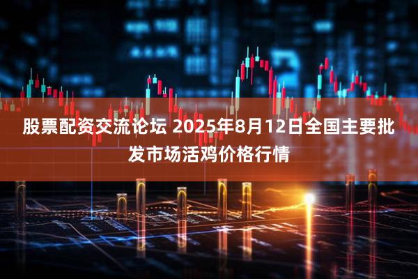 股票配资交流论坛 2025年8月12日全国主要批发市场活鸡价格行情